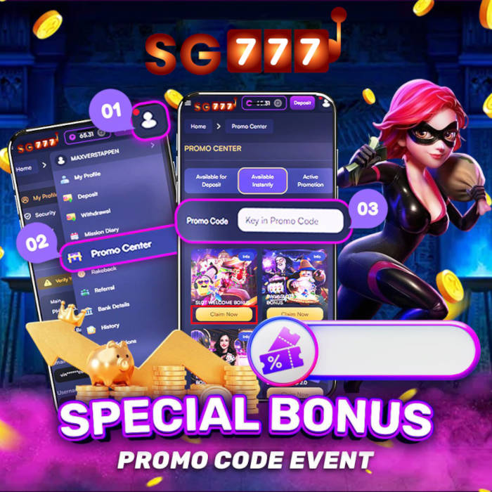 SG777 first deposit bonus instructions